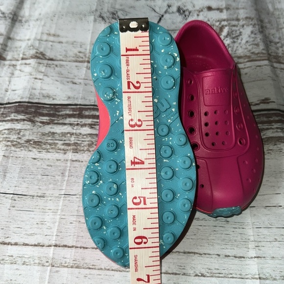 Native Kids Shoes - Pink Slip-On Sneakers ( Size - C8 ) - Picture 11 of 11